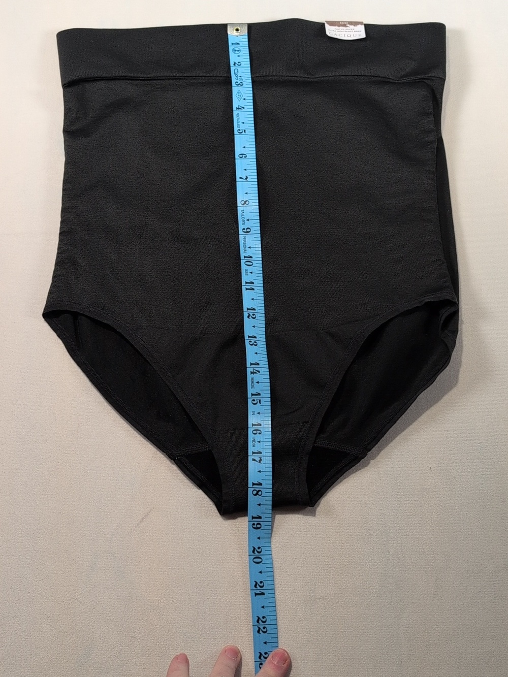 Cacique Black The Slimmer Ultra High-Waist Brief Size 22/24 - Picture 5 of 7